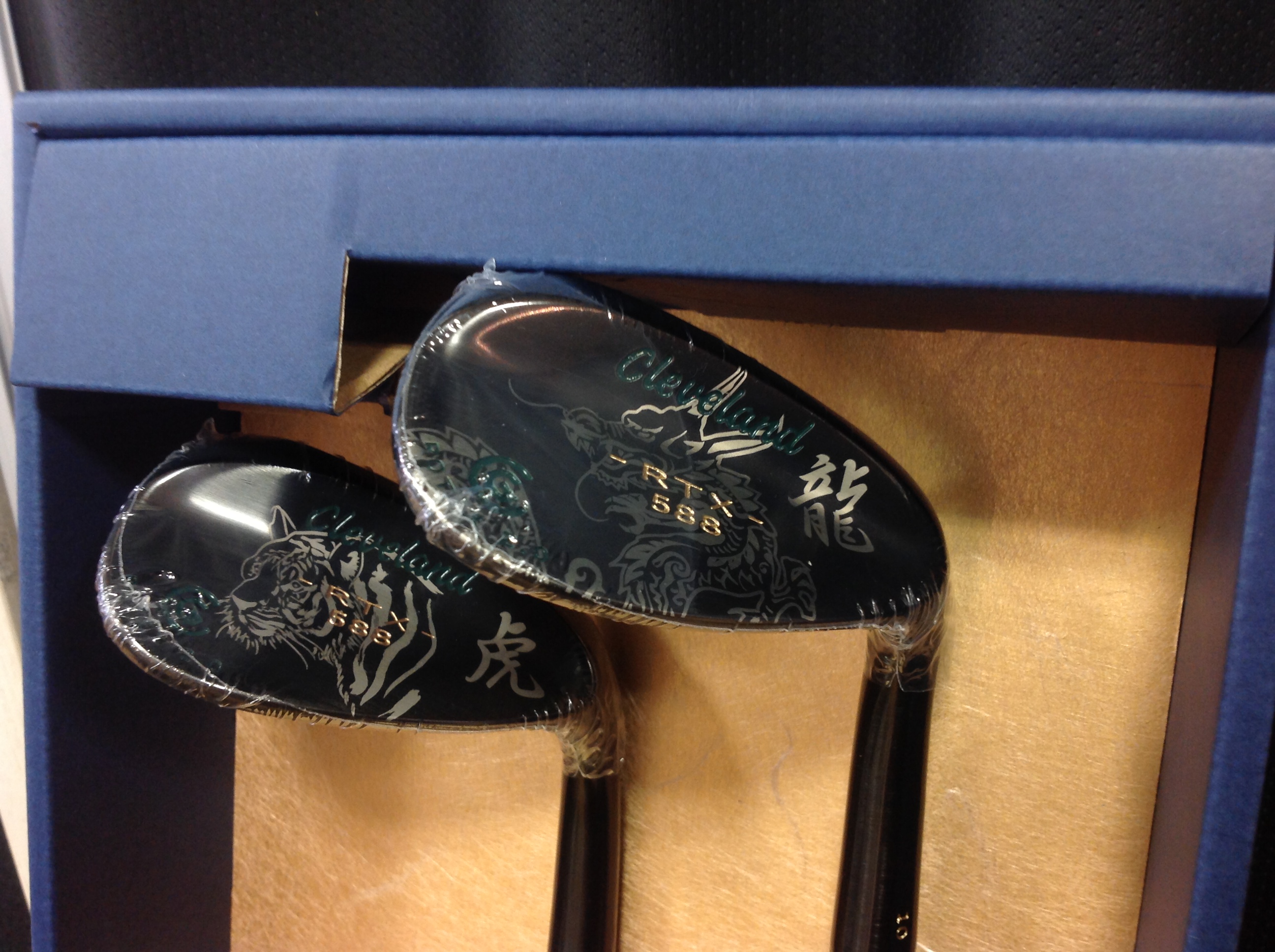 クリーブランドのウエッジ虎と龍